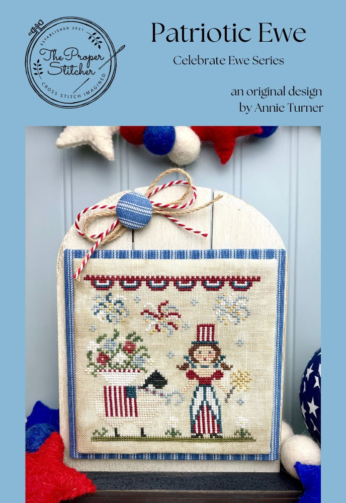 Patriotic Ewe by The Proper Stitcher