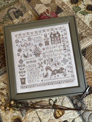 Sassy Squirrel Sampler by Pansy Patch Quilts & Stitchery