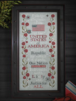 The Pledge of Allegiance by Plum Street Samplers