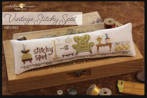 Vintage Stitchy Spot by October House Fiber Arts