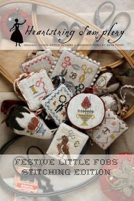 Festive Little  Fobs - Stitching Edition by Heartstring Samplery