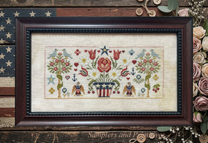 Stars and Petals  by Samplers & Primitives