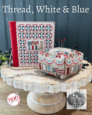 Thread White & Blue by Hands On Design
