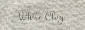 White Clay fabric by Fox & Rabbit