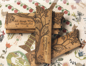 Wise and Wonderful Ruler by Heartstring Samplery