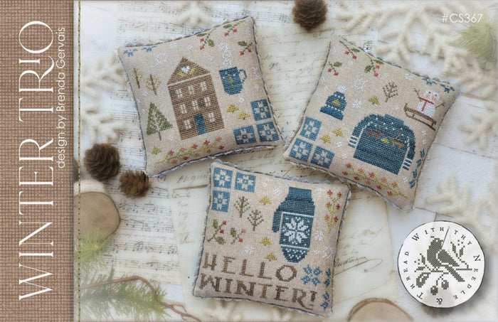 Winter Trio by Brenda Gervais With Thy Needle & Thread - Pre-Order ships in early November 2025