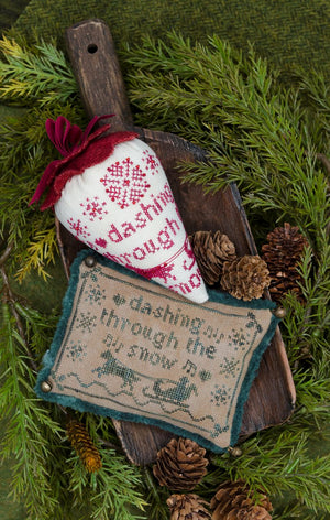 Jingle Bells Berry and Small Cross Stitch Pattern by Erica Michaels