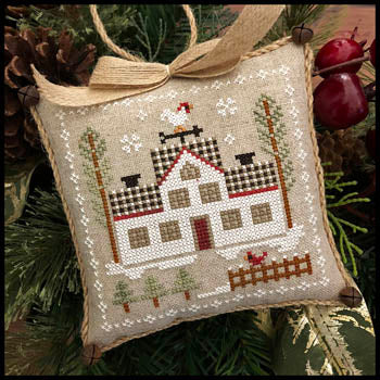 Farmhouse Christmas: No. 7 Cock-a-doodle-do by Little House Needleworks