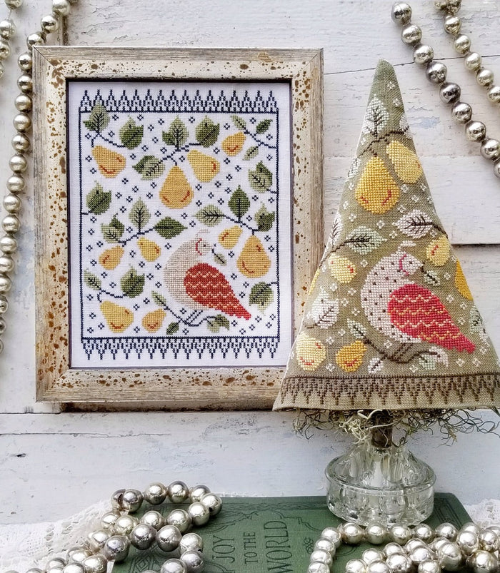 First Day of Christmas Sampler & Tree by Hello from Liz Mathews
