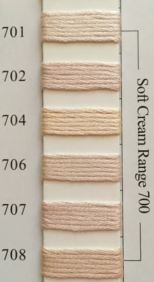 NPI Soft Cream Range 701 - 708
