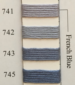 NPI French Blue Range 741 - 745