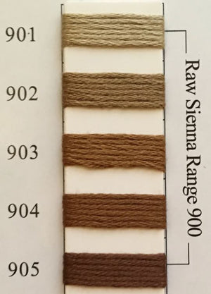 NPI Raw Sienna Range 901 - 905