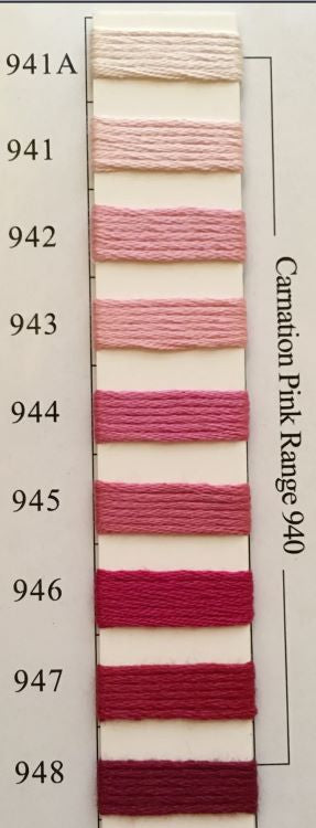 NPI Carnation Pink  Range 941A - 948