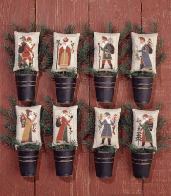 Old World Santas II by The Prairie Schooler