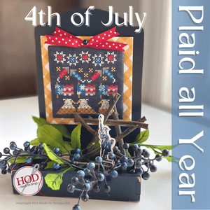 4th of July Plaid All Year by Hands on Design