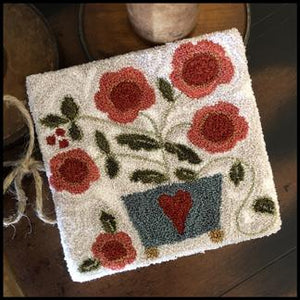 Potted Posies Punchneedle Design