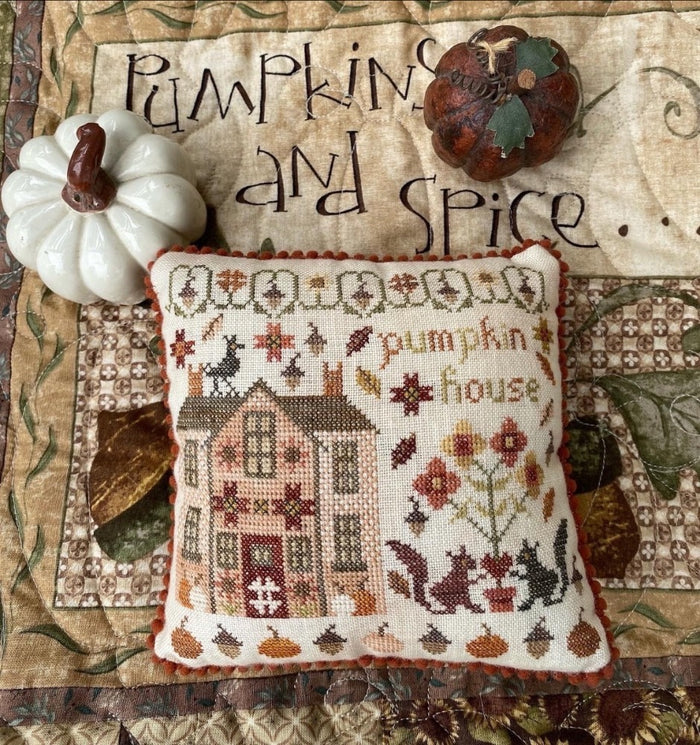 Pumpkin House by Pansy Patch Quilts and Stitchery