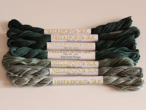 NPI Sea Green Range Silk Threads