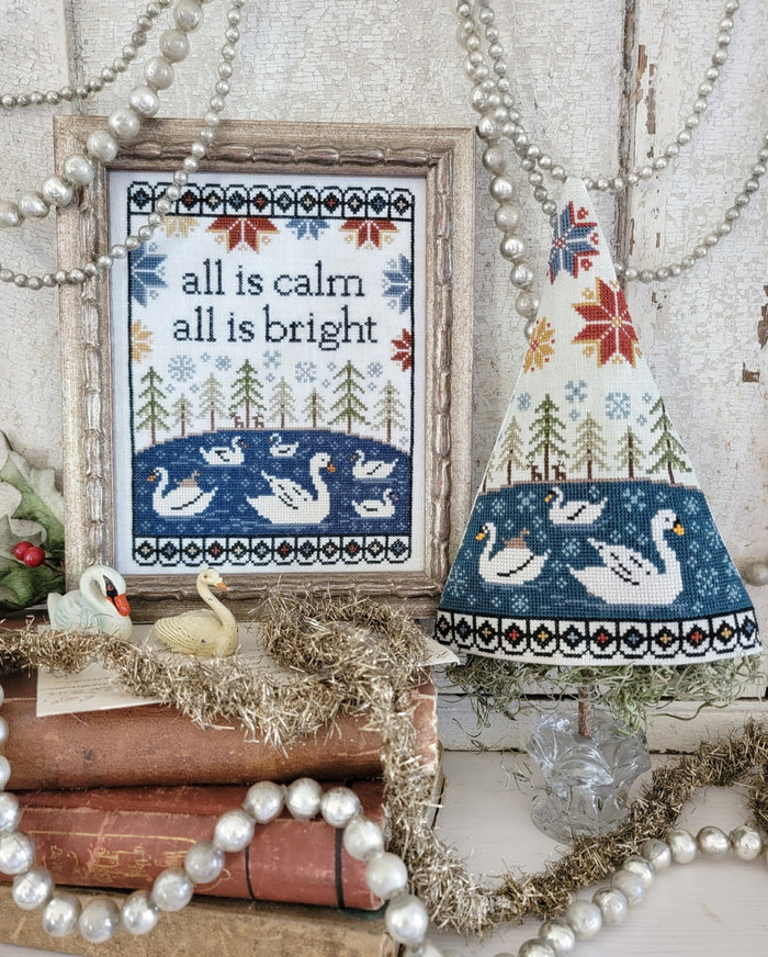 Seventh Day of Christmas Sampler & Tree by Hello from Liz Mathews