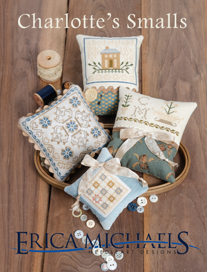 Charlotte's Smalls Cross Stitch Pattern cover page by Erica Michaels