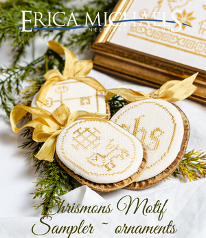 Chrismons Motif Ornaments by Erica Michaels