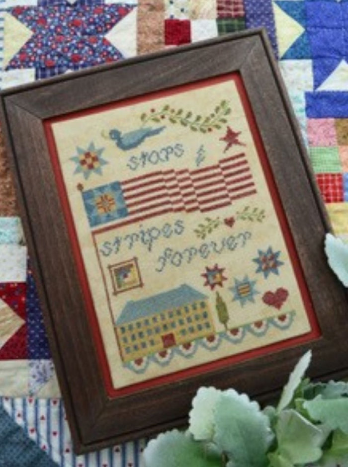 Stars and Stripes Forever by Annie Beez Folk Art