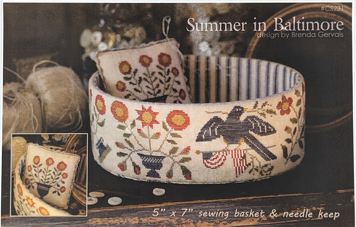 Summer in Baltimore by Brenda Gervais With Thy Needle & Thread
